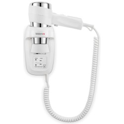 Wall mounted hair dryer Action Protect 1600 Shaver with shaver socket 542.06/044.06